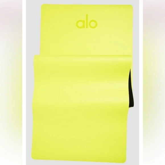 ALO Yoga | Other | New Alo Yoga Warrior Mat In Highlighter Yellow | Poshmark
